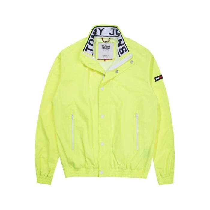 Veste tommy jaune best sale