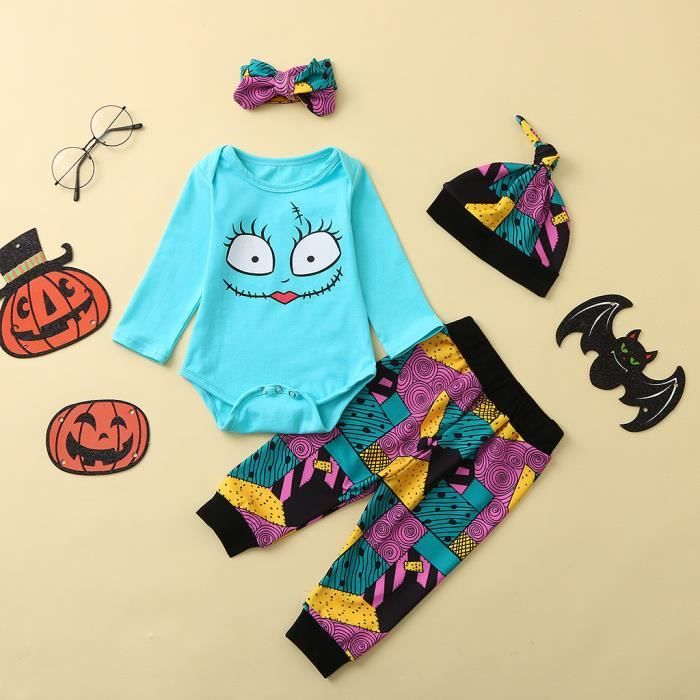 Déguisement Bébé Chauve-souris Halloween - Pyjama Ou Costume Pour Bébé 0-24 Mois - Tenue Mignonne Pour Fête