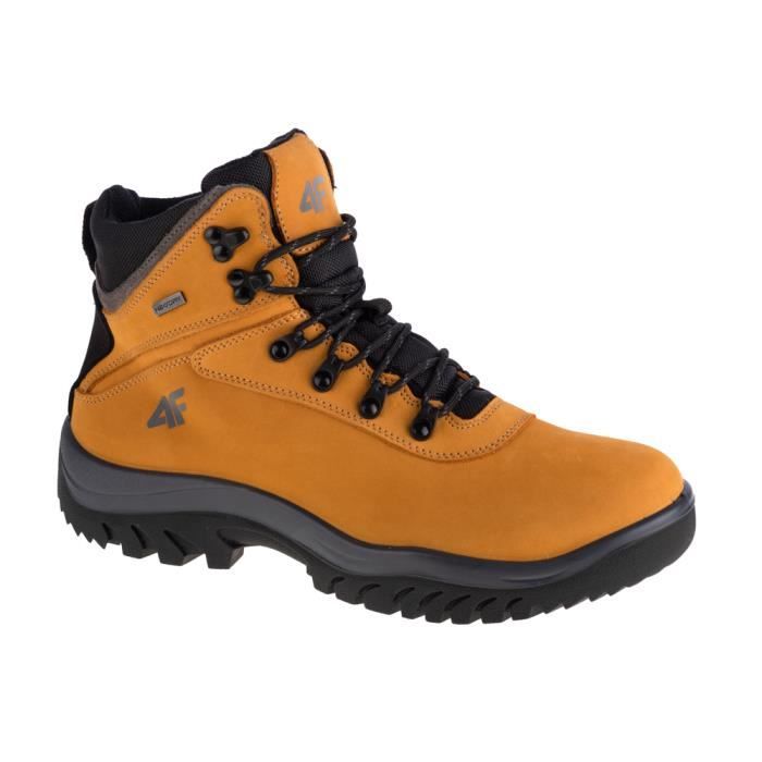 Chaussures de randonnée pour homme - 4F - Trek - Jaune - Montagne - Respirant Chaussures de randonnée pour homme - 4F - Trek - Jaune - Montagne - Respirant