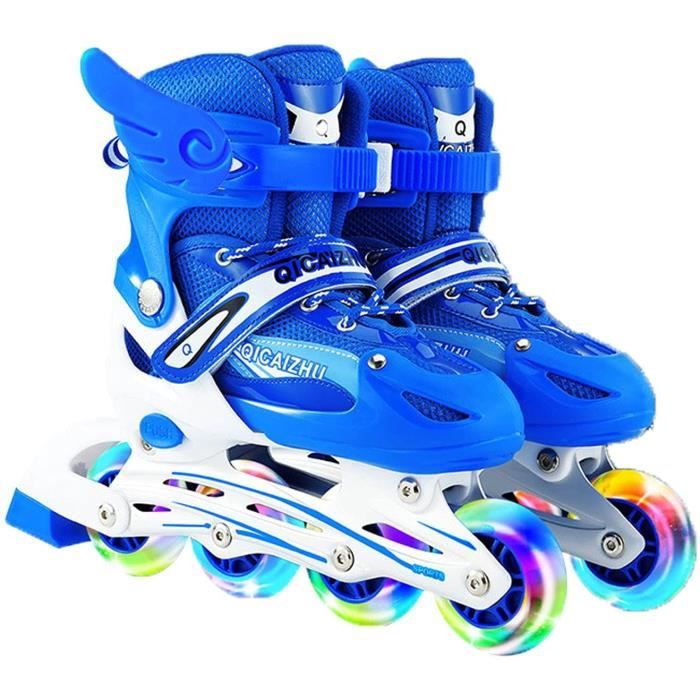 HUDORA Mia/Leon Rollers En Ligne Réglables Enfants/Ados/Adultes - ABEC 5, Confortables Et Respirants