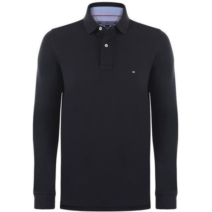 Polo tommy hilfiger hotsell manche longue