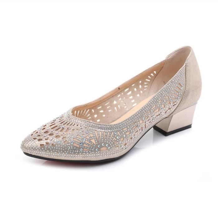 Escarpins Talons Aiguilles Pointus DUNE En Cuir Véritable Noir - Taille UK 6