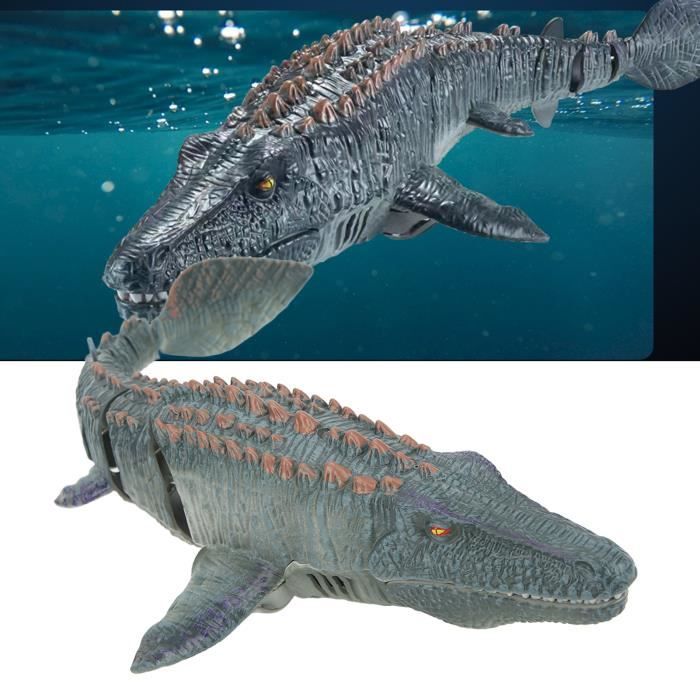 Barco Teledirigido Mosasaurus Con Rociador De Agua - 2.4GHz Para Piscina Y Lago