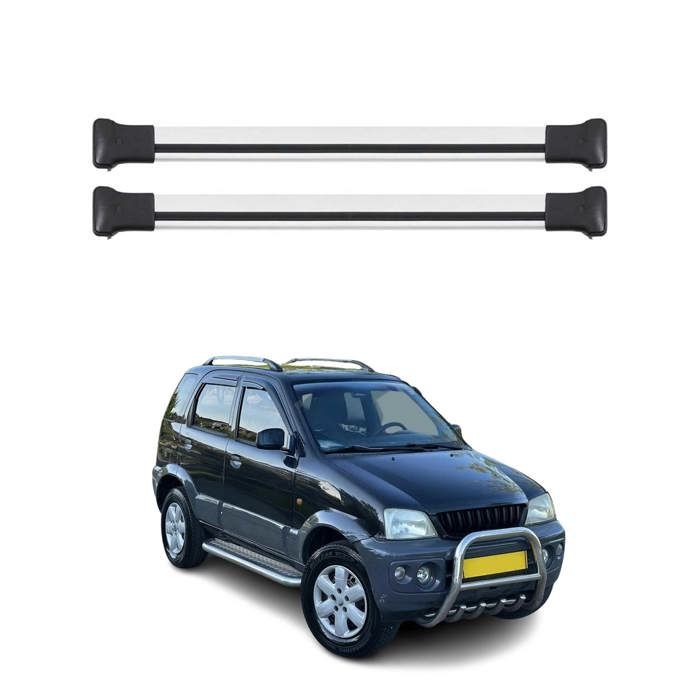 Barres De Toit Transversales Aero (Argent) Ford Transit Connect 2002-2013