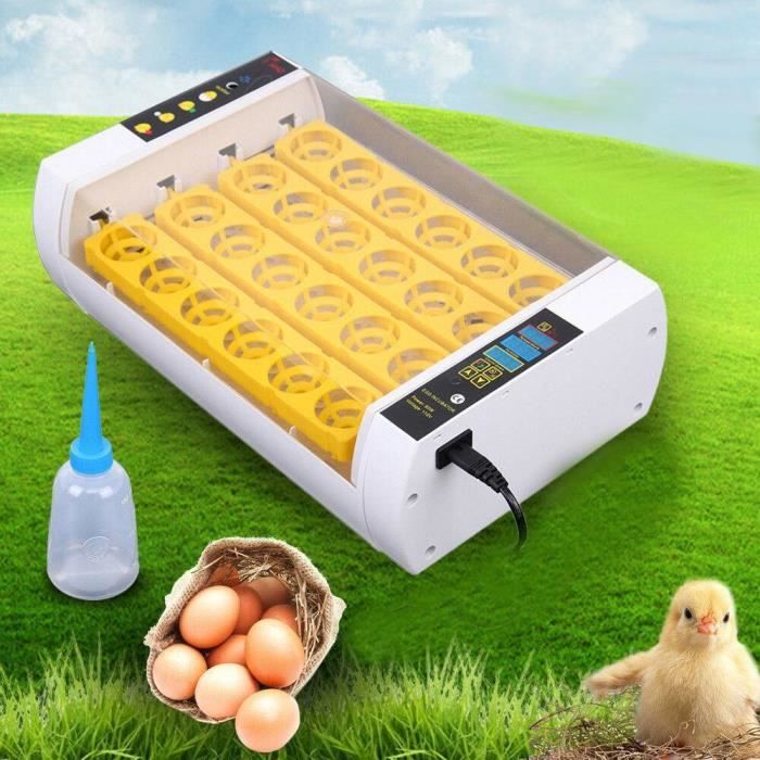 Couveuse Automatique Incubateur 24 œufs Intelligent Numerique Appareil D Incubation Eclosoir De Poussin Cdiscount Couveuse Automatique Incubateur 24 œufs Intelligent Numerique Appareil D Incubation Eclosoir De Poussin Cdiscount