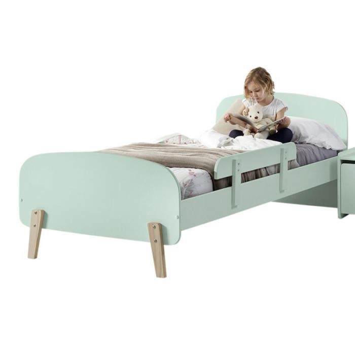 Lit 90x190 avec barrière de sécurité clearance