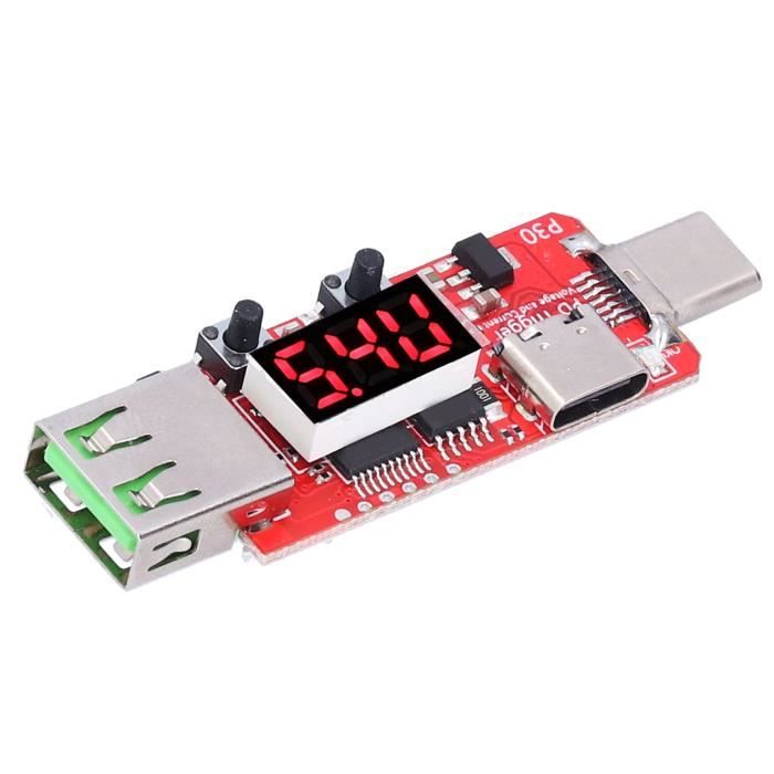 Lot De 3 Modules Déclencheur Charge Rapide PD Type-C - Tension Réglable 5-20V 5A - Protocoles PD3.0/2.0, QC, BC1.2