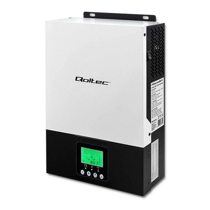Onduleur Solaire Hybride Tout-en-un MPPT - Puissance 1.0KW à 10.2KW, 12V/24V/48V Vers 220V AC - Contrôle Par Application, écran LCD - Pour Maison, Camping-car, Bateau - 6