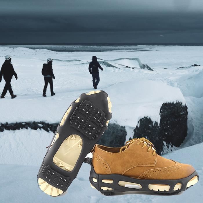 Crampons à neige à glace, antidérapant pour chaussures, raquettes