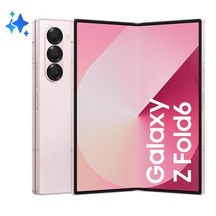 Téléphone - SAMSUNG - Z Fold 6 - 12 Go RAM - 512 Go - 5G - Écran pliable 7.6 pouces