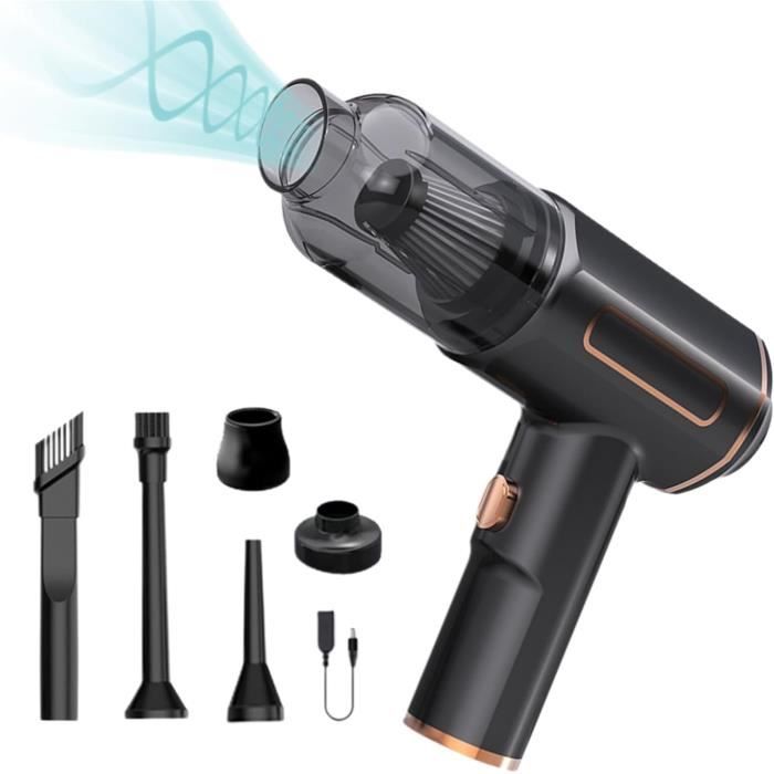 Aspirateur À Main 120W 5000Pa Aspirateur De Voiture Sans Fil Portable