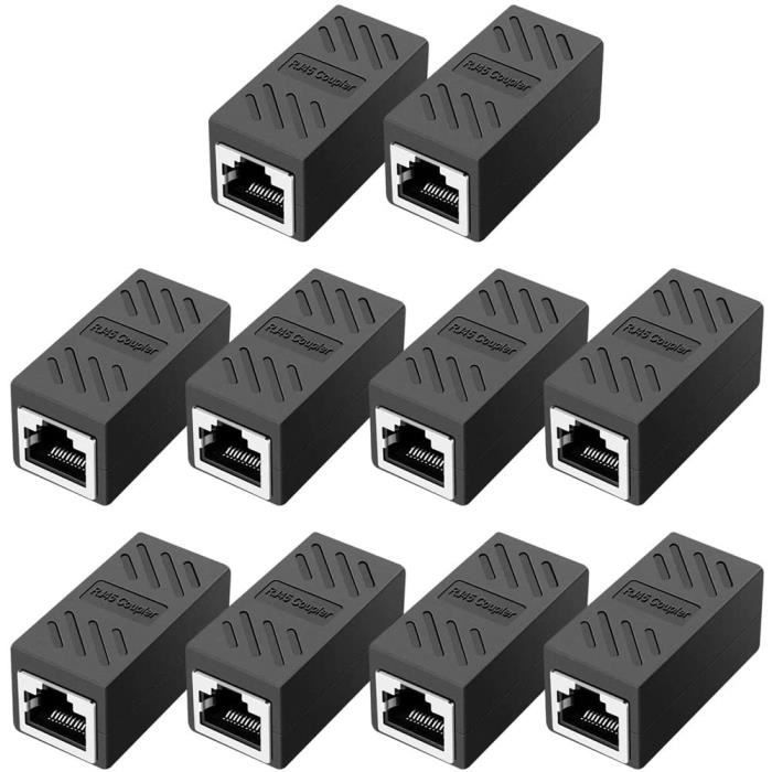 10 Connecteurs RJ45 Port Unique HR911105 - Pour Carte Réseau Ou Projet électronique