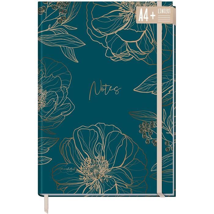 Carnet De Notes Ligné A4+ Paper&you Clair De Lune - 156 Pages Bullet Journal Durable