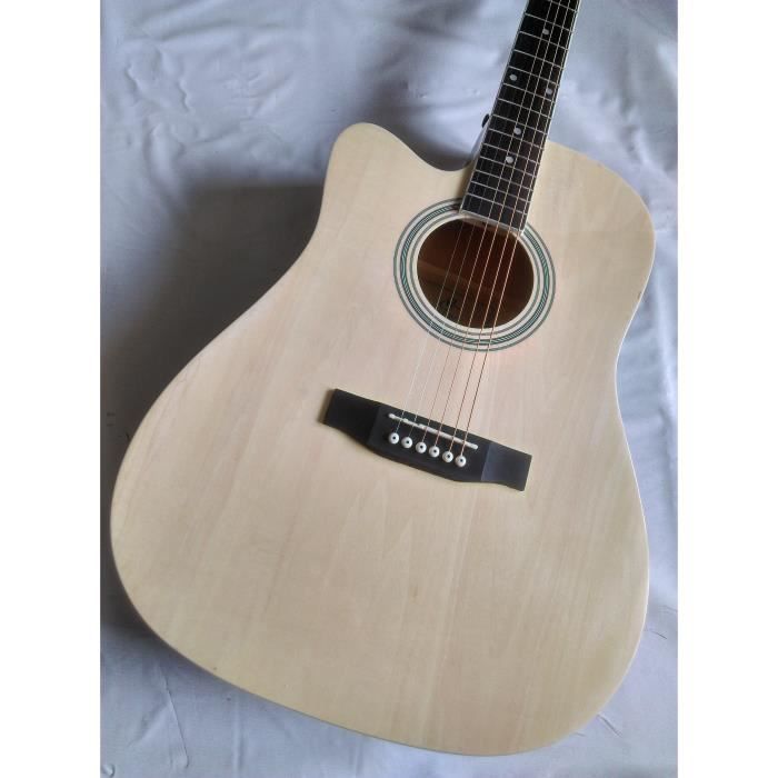 Guitare sèche folk 41 pour gaucher - Cdiscount Instruments de musique