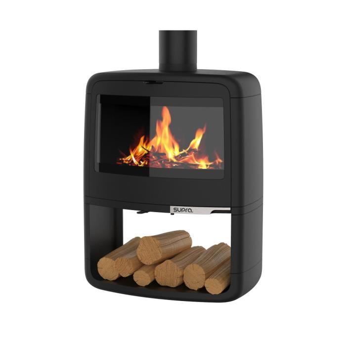 Supra Po&ecirc;le &agrave; Bois Paul Bucher 10KW en Fonte - &eacute;tanche - eco Design