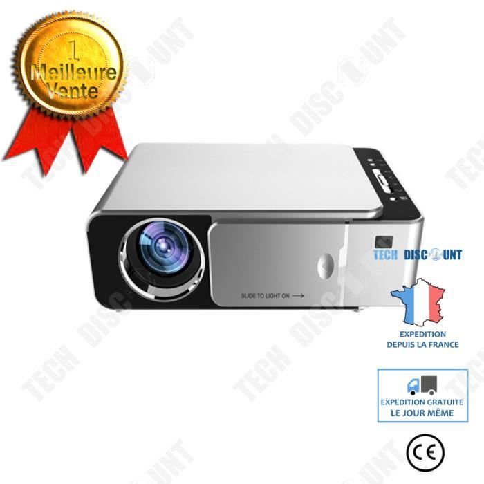 VenirCool Projecteur Q3 Standard 550 ANSI/8000 ISO LUMEN Android 11 1080P 4K Support FHD Display