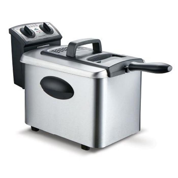 Friteuse THOMSON THDF204X Thermostat réglable Minuterie Inox