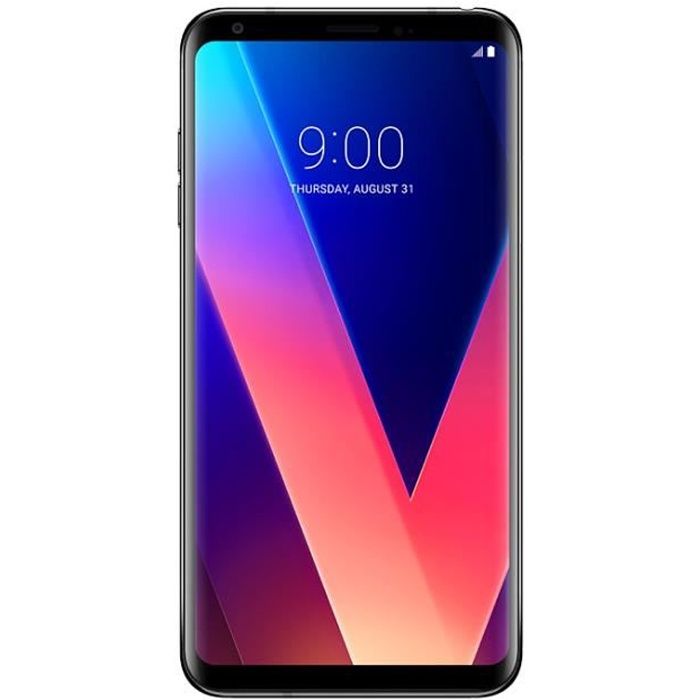 Smartphone LG V30+ - TIM - 128 Go - Double SIM - Noir