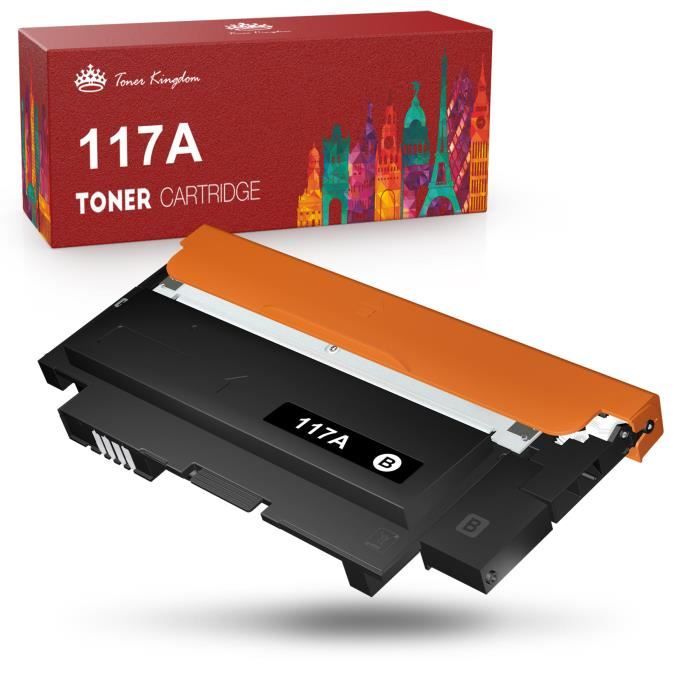 Toner Noir compatible pour HP 117A pour HP Color Laser 150a 150w 150nw MFP  178nw MFP 178nwg MFP 179fnw MFP 179fwg - Cdiscount Informatique