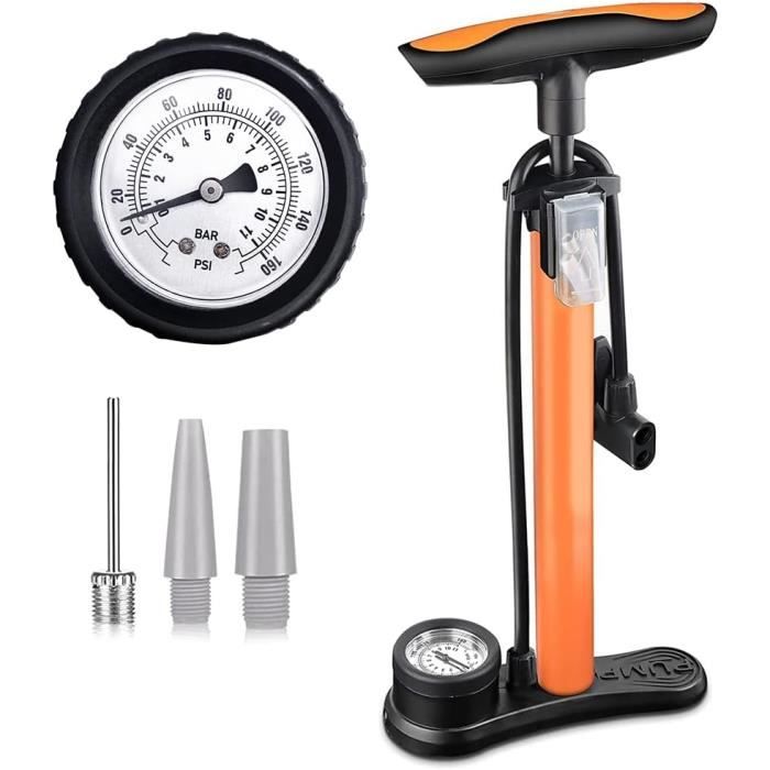 Mini Pompe à Vélo Portable WEIDMAX - Pression Max 120 PSI - Compatible Valves Presta Et Schrader