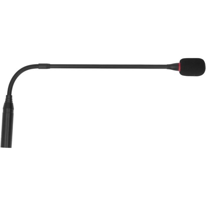 Microphone à col de cygne pour clarinette, 3Pin XLR 48V