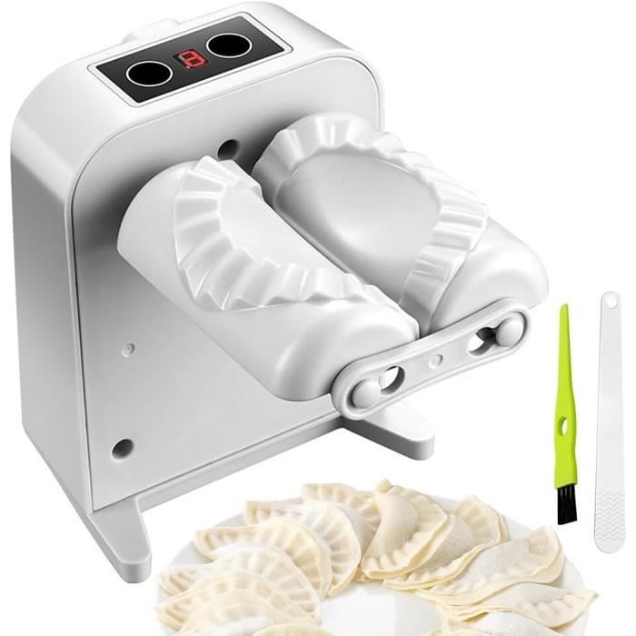 Machine à Raviolis Automatique Zoegneer - Électrique, 2 Modes (manuel/auto), Polypropylène, Gris - Pour Raviolis, Wontons
