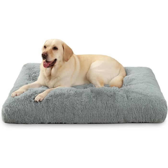 Panier Pour Chien Grande Taille 85x65x20 Cm - Couchage Douillet, Base Antidérapante, Lavable