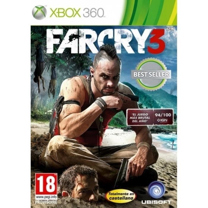 Far Cry 3 XBOX 360 - 93143 Reconditionné - Ubisoft reconditionné disponible sur Cdiscount Seconde Vie