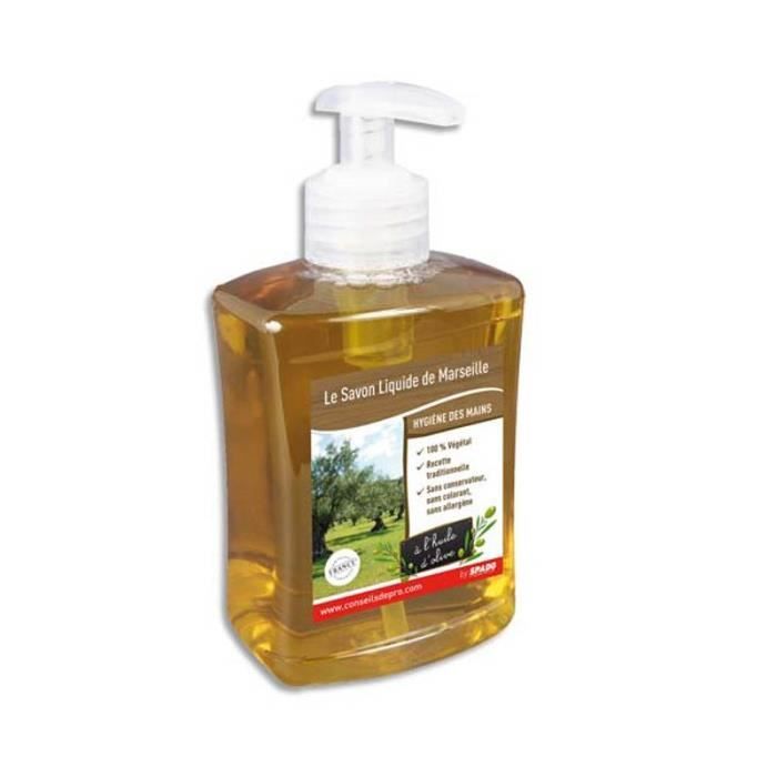 Lot De 10 Flacons Poussoir 300ml Savon De Marseille Extra Pur Liquide A Huile D Olive Achat Vente Savon Syndets Flacons Poussoir 300ml Cdiscount
