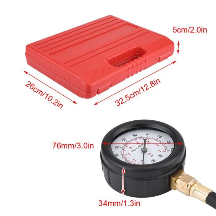 Jauge De Testeur De Pression De Pompe D'Injection De Carburant À