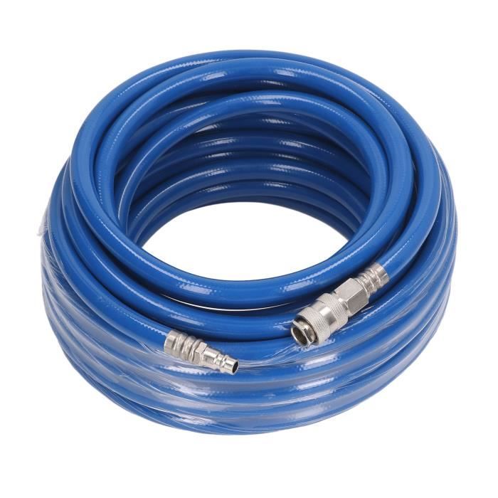 Tuyau Compresseur Air Avec Raccords Cuivre – Nylon Haute Pression, Pour Installation Pressostat Et Clapet Anti-retour