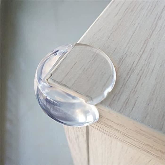Protecteurs Coins Table Bébé - 8 Pièces Transparentes En Silicone, Adhésif Fort, Sécurité Enfant