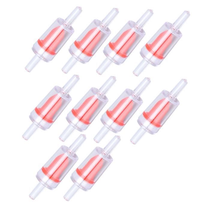 Clapets Anti-Retour Viton - Lot De 5, 6mm, Plastique Alimentaire, Résistance Haute Température (0-120°C), Pour Eau/Huile