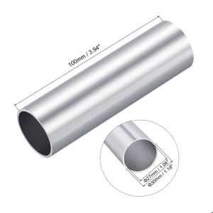 Tube Aluminium Circulaire Riggatec 25x3 Mm - Longueur 2.0 M - Alliage EN AW 6082 T6 - Usage Multiple