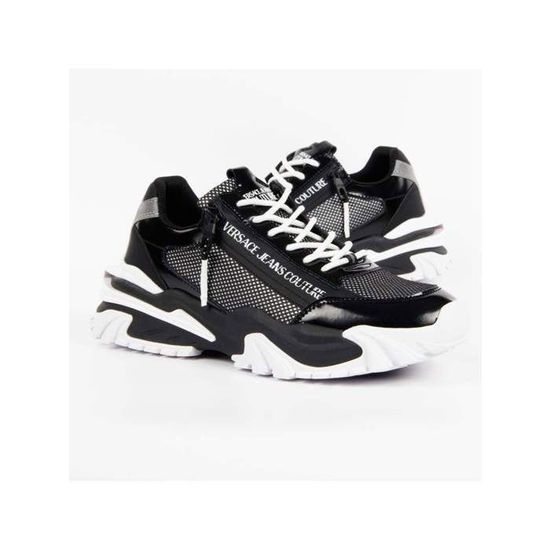 Basket versace online noir homme