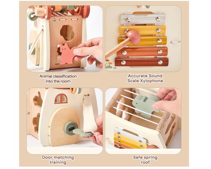 Jouet de motricité Champignon en Bois 5 en 1, Cube de motricité à partir de 1 an, Jouet éducatif pour bébé à partir de 1 an, Centre - Jeux - Jouets Jouet de motricité Champignon en Bois 5 en 1, Cube de motricité à partir de 1 an, Jouet éducatif pour bébé à partir de 1 an, Centre - Jeux - Jouets