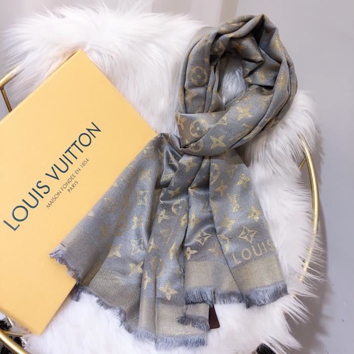 LV Écharpe Châle Femmes Foulard LOUIS VUITTON mode Automne Hiver