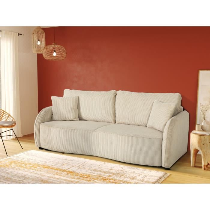 Canap Convertible Velours Cotel