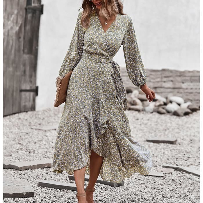 Manches Longues Robe Longue Pour Ete Dressself Robe De Soirée