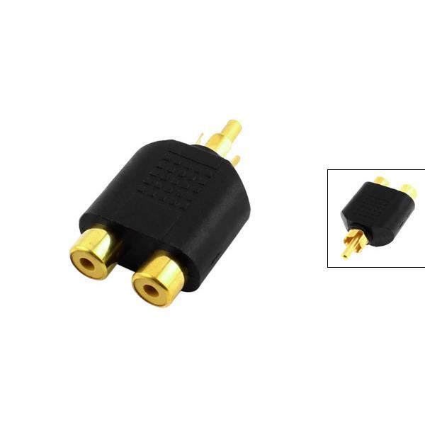 Adaptateur S-Vidéo Vers RCA Femelle (lot De 2) - Connexion Vidéo Pour DVD, Magnétoscope, Vieux Téléviseurs