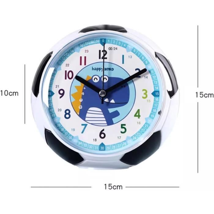 Réveil Enfant, Réveil Numérique, Réveil Analogique Compact pour Réveil de Voyage, Réveil pour Enfant, 3in, coloré | Leroy Merlin