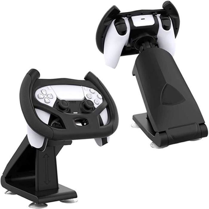 Pour Ps5 Volant de jeu avec support pour Playstation 5 Ps5 Jeux de course  de voiture Contrôleur de poignée professionnel pour Sony Ps5
