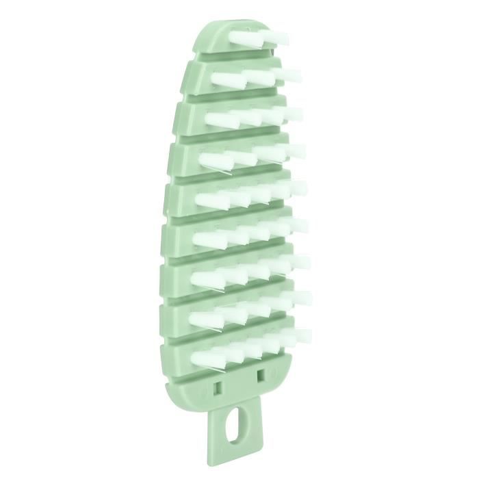 Lot De 2 Brosses à Légumes En Bois - Brosse Vaisselle Naturelle Pour Pommes De Terre Et Carottes