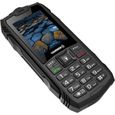 Téléphone portable incassable Hammer Basalt débloqué - Dual SIM - Noir - 2,4" - Batterie 1200 mAh-2