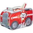 Tente de jeu pop-up camion de pompier de Marcus - Pat' Patrouille - Rouge - Garçon-2