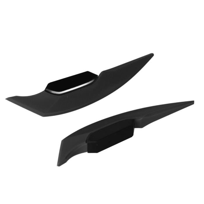 Décoration Moto Performance Ailerons Latéraux Moto Style Carbone