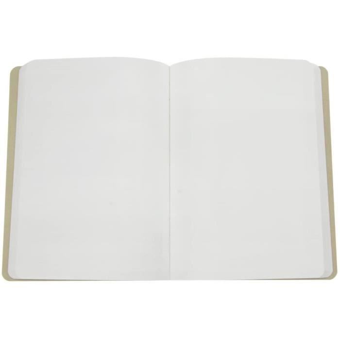 Yaro Carnet A5 Page Blanche - Lot de 8 Cahiers de Dessin a5-100g Papier  Blanc Travelers Notebook Bloc Note - Carnets de Croquis 514