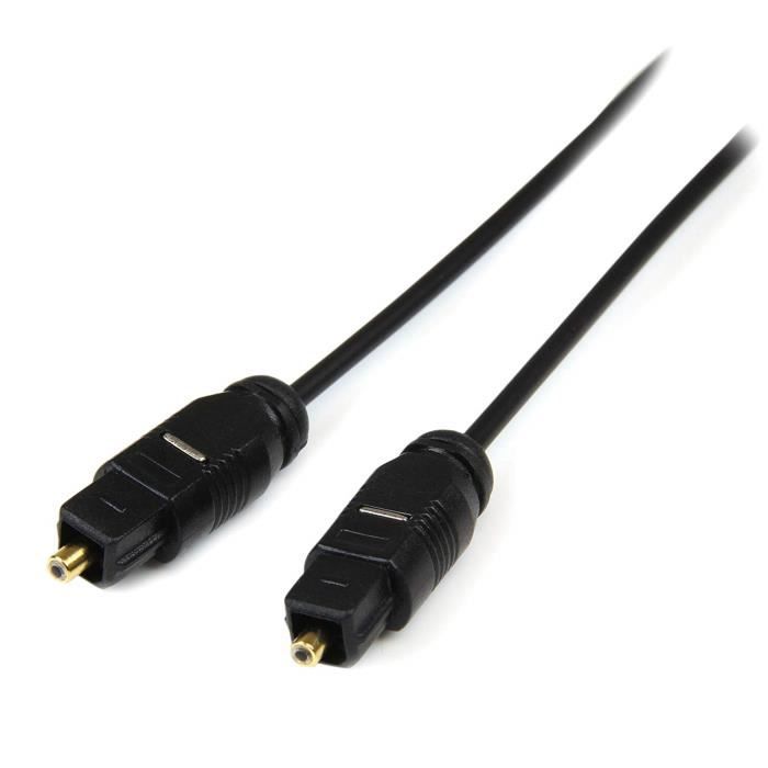 EMK Câble Audio Optique Numérique Toslink [7 M] – Fibre Optique SPDIF Haute Performance – Nylon Tressé Résistant Pour Home Cinéma, TV, Soundbar, PS4