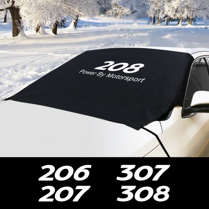 Couverture de bloc de glace neige pour pare-brise de voiture, accessoires  automobiles pour Peugeot 107 206 2 For 308 - Cdiscount Auto