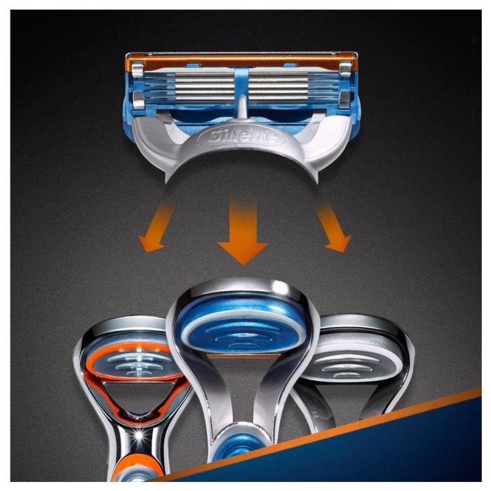 Rasoir électrique Gillette Fusion Power Homme - Avec Batterie Duracell Et Lames Préchargées - Neuf